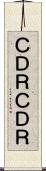 ＣＤ−Ｒ Scroll