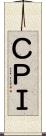ＣＰＩ Scroll