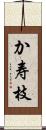 か寿枝 Scroll