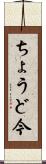 ちょうど今 Scroll