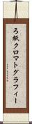 ろ紙クロマトグラフィー Scroll