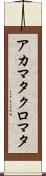 アカマタクロマタ Scroll