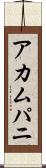 アカムパニ Scroll
