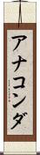 アナコンダ Scroll