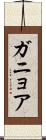 ガニョア Scroll
