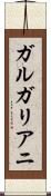 ガルガリアニ Scroll
