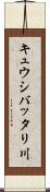 キュウシバッタリ川 Scroll