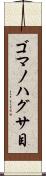ゴマノハグサ目 Scroll