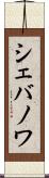 シェバノワ Scroll