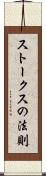 ストークスの法則 Scroll