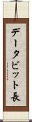 データビット長 Scroll