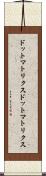 ドットマトリクス Scroll