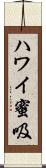 ハワイ蜜吸 Scroll