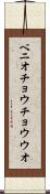 ベニオチョウチョウウオ Scroll