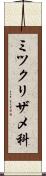 ミツクリザメ科 Scroll