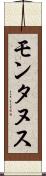 モンタヌス Scroll