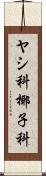ヤシ科 Scroll
