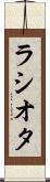ラシオタ Scroll