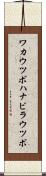 ワカウツボ Scroll