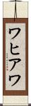 ワヒアワ Scroll
