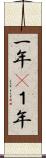 一年(P) Scroll