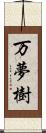 万夢樹 Scroll