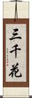 三千花 Scroll