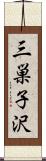 三巣子沢 Scroll