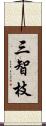 三智枝 Scroll