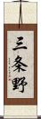 三条野 Scroll
