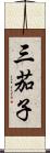 三茄子 Scroll