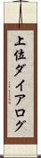 上位ダイアログ Scroll