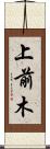 上前木 Scroll