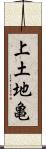 上土地亀 Scroll