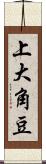 上大角豆 Scroll