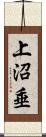 上沼垂 Scroll