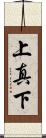 上真下 Scroll