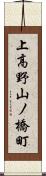 上高野山ノ橋町 Scroll