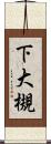下大槻 Scroll