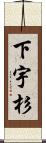下宇杉 Scroll