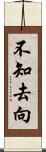 不知去向 Scroll