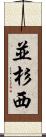 並杉西 Scroll