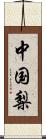 中国梨 Scroll