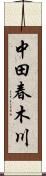 中田春木川 Scroll