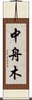 中舟木 Scroll