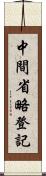 中間省略登記 Scroll