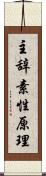 主辞素性原理 Scroll