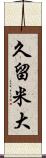 久留米大 Scroll