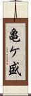 亀ケ盛 Scroll