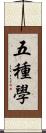 五種學 Scroll